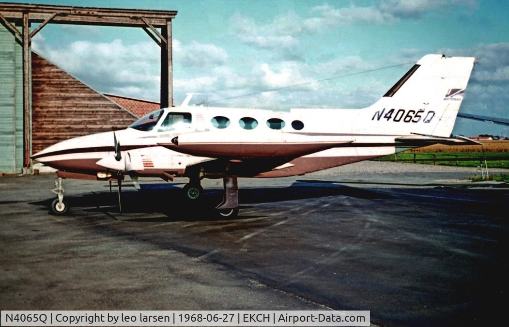 N4065Q, 1965 Cessna 401 C/N 401-0165, Copenhagen 27.6.68