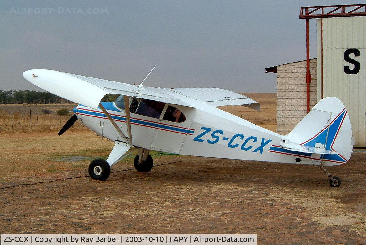 ZS-CCX, Piper PA-20 Pacer C/N 20-801, Piper PA-20 Pacer [20-801] Parys~ZS 10/10/2003