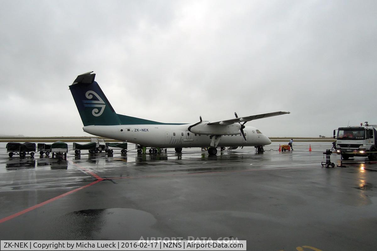 ZK-NEK, 2006 De Havilland Canada DHC-8-311 Dash 8 C/N 629, A stormy and rainy day in Nelson