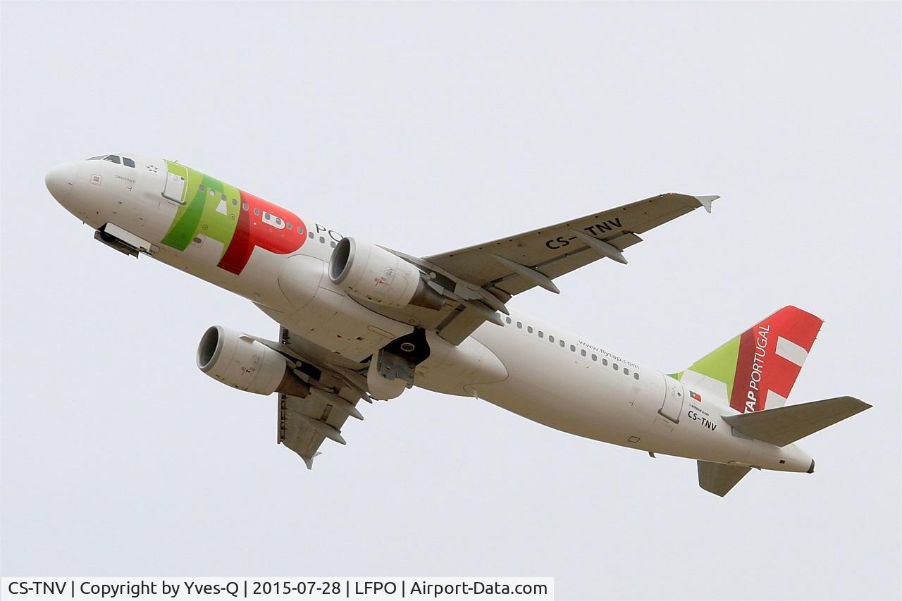 CS-TNV, 2009 Airbus A320-214 C/N 4143, Airbus A320-214, Take off rwy 24, Paris-Orly Airport (LFPO-ORY)