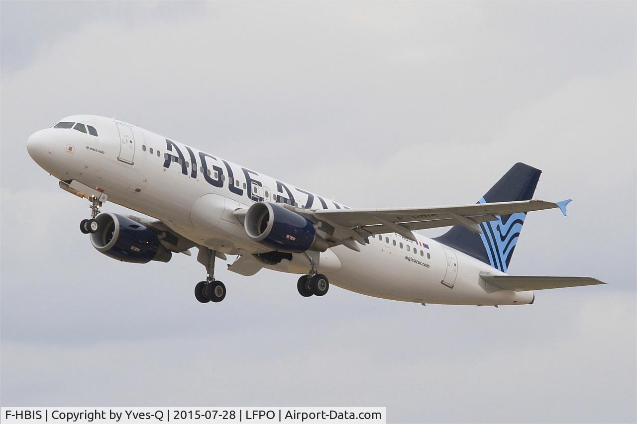 F-HBIS, 2007 Airbus A320-214 C/N 3136, Airbus A320-214, Take off rwy 24, Paris-Orly Airport (LFPO-ORY)