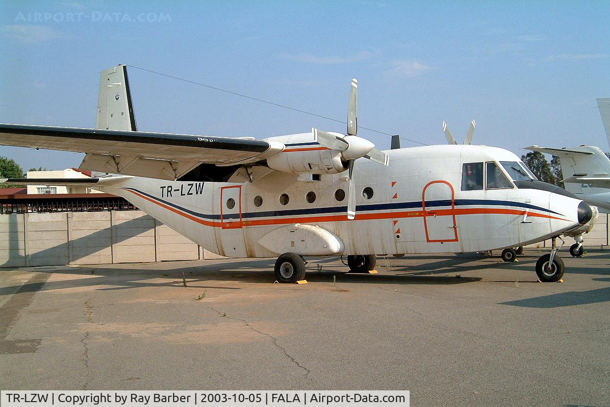 TR-LZW, CASA C-212-200 Aviocar C/N 180, CASA 212-200 Aviocar [180] (Air Service Gabon) Lanseria~ZS 05/10/2003