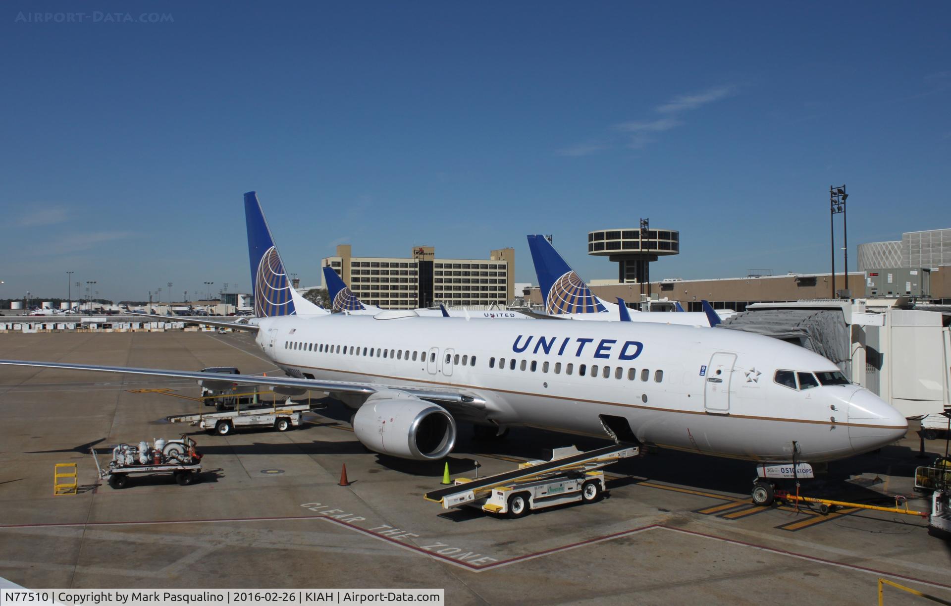 N77510, 2008 Boeing 737-824 C/N 32828, Boeing 737-800