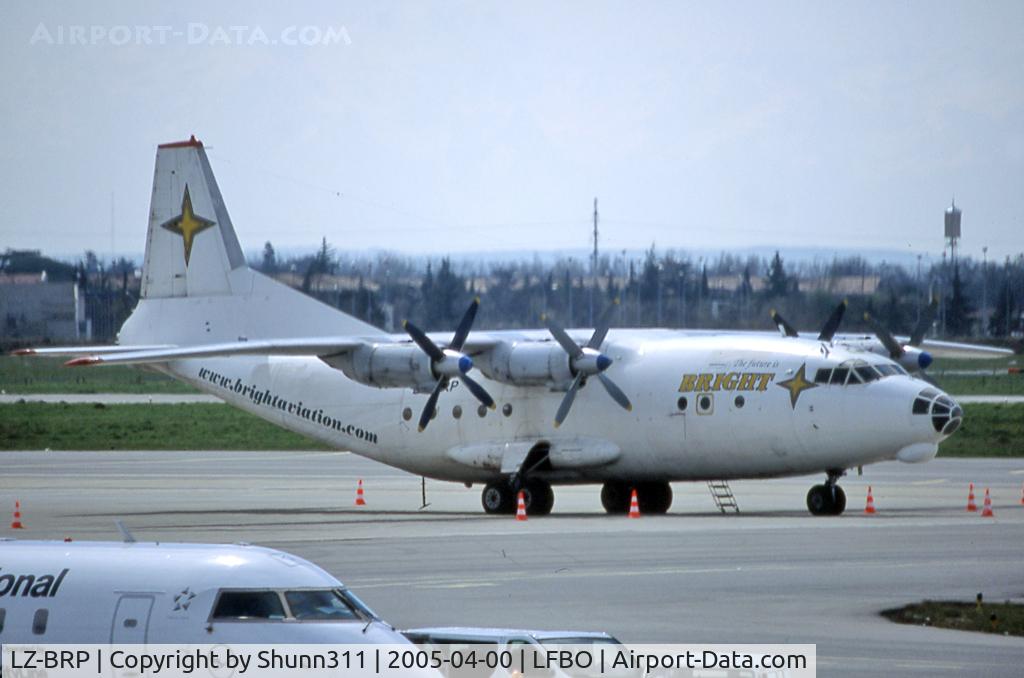 LZ-BRP, 1964 Antonov An-12B C/N 402408, Parked at the Cargo area...