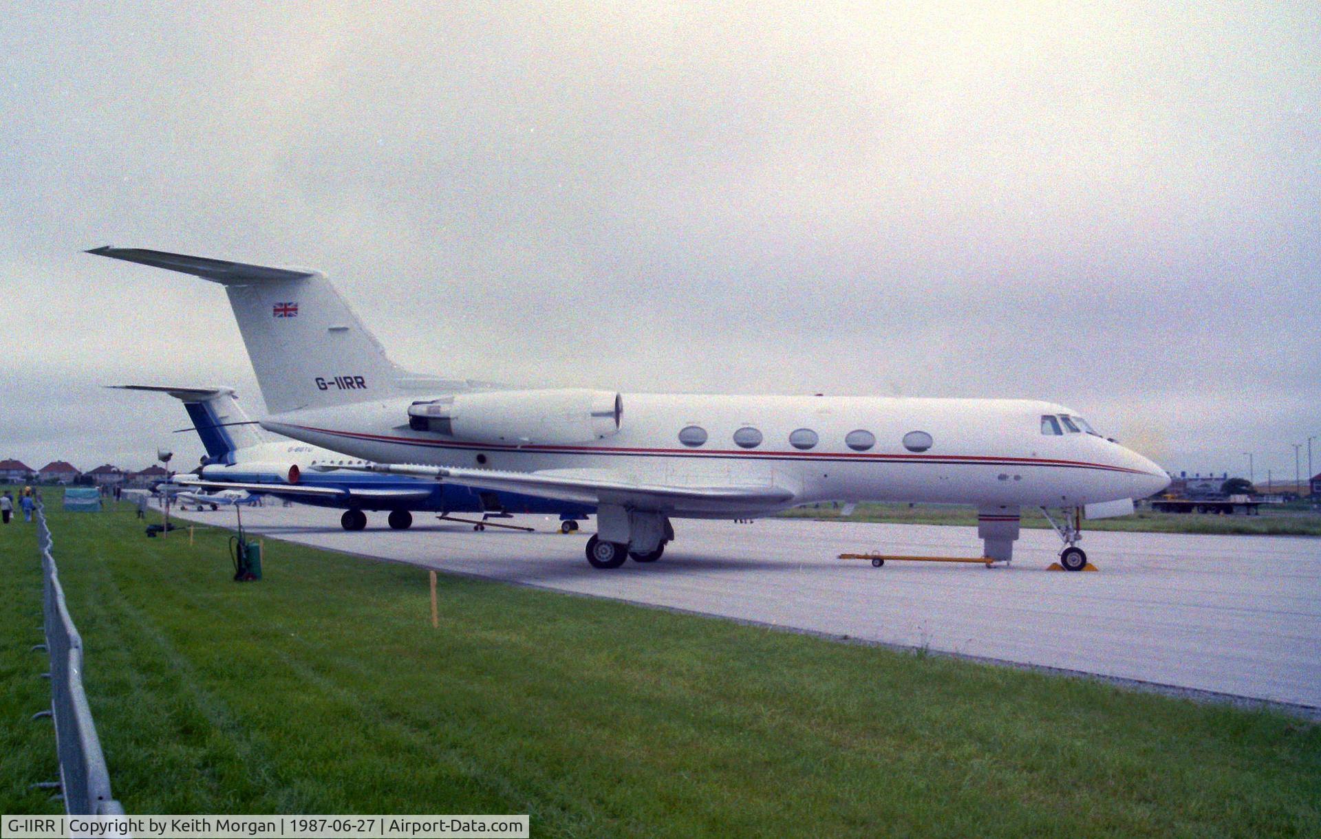 G-IIRR, 1977 Grumman G-1159 Gulfstream II C/N 210, Taken at the Filton Families Day