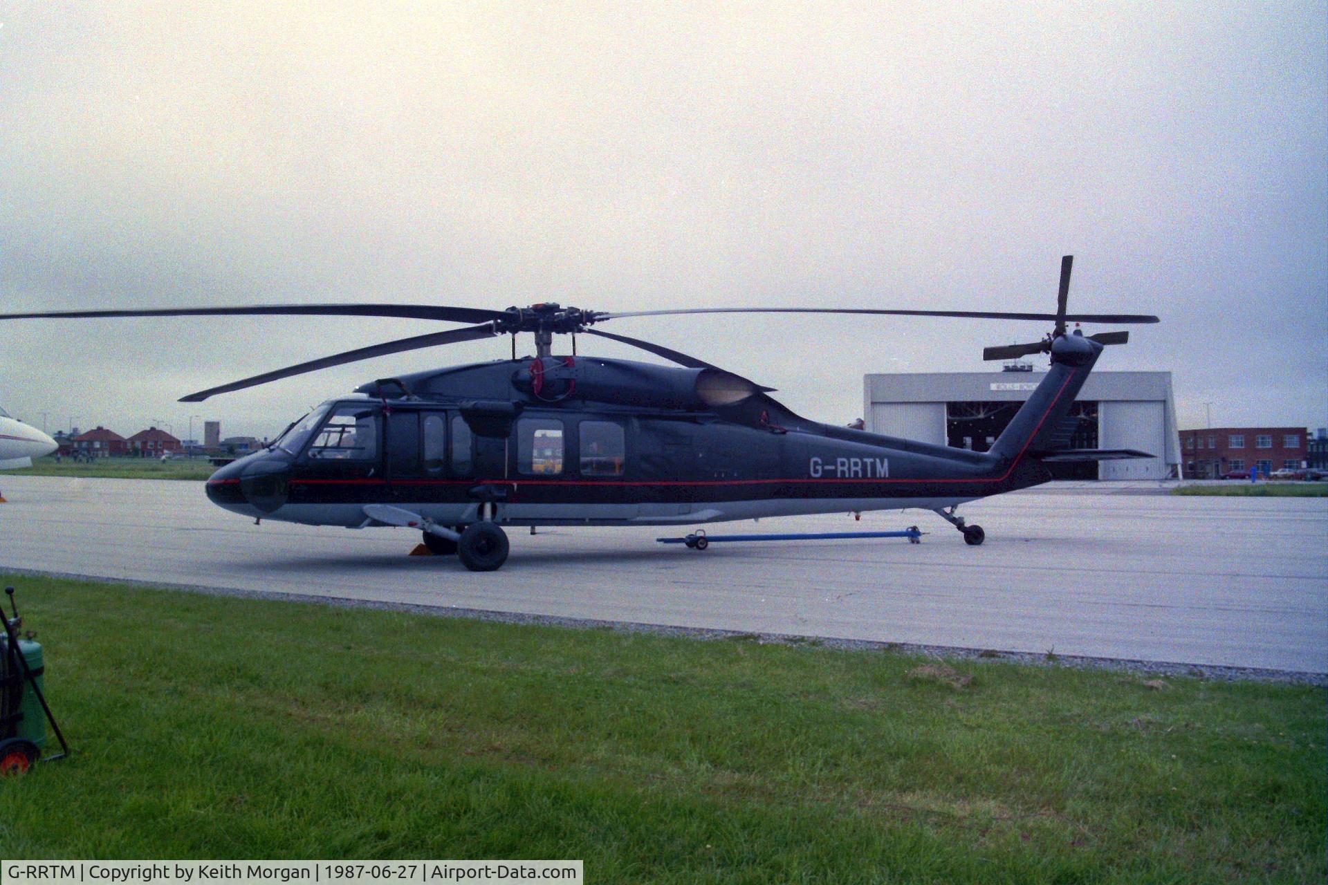 G-RRTM, 1983 Sikorsky S-70C C/N 70583, Taken at the Filton Families Day