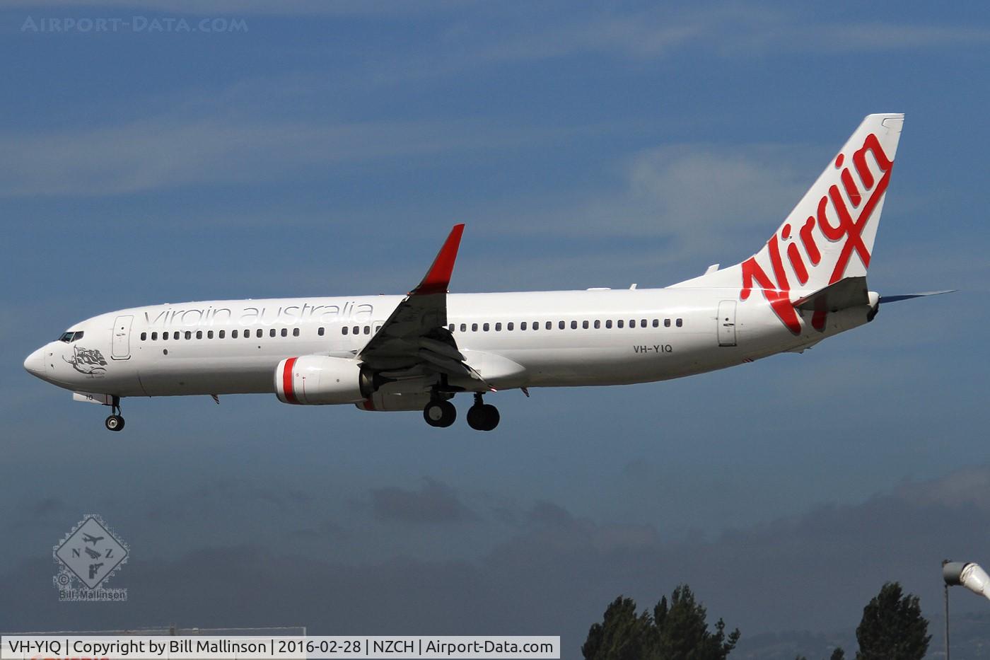 VH-YIQ, 2012 Boeing 737-8FE C/N 38715, as VA124 from BNE