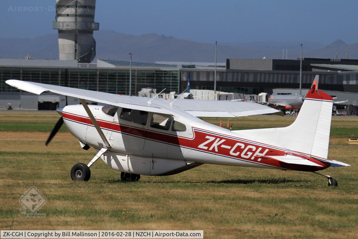 ZK-CGH, Cessna 185C Skywagon C/N 185-0751, running up readying for a flight