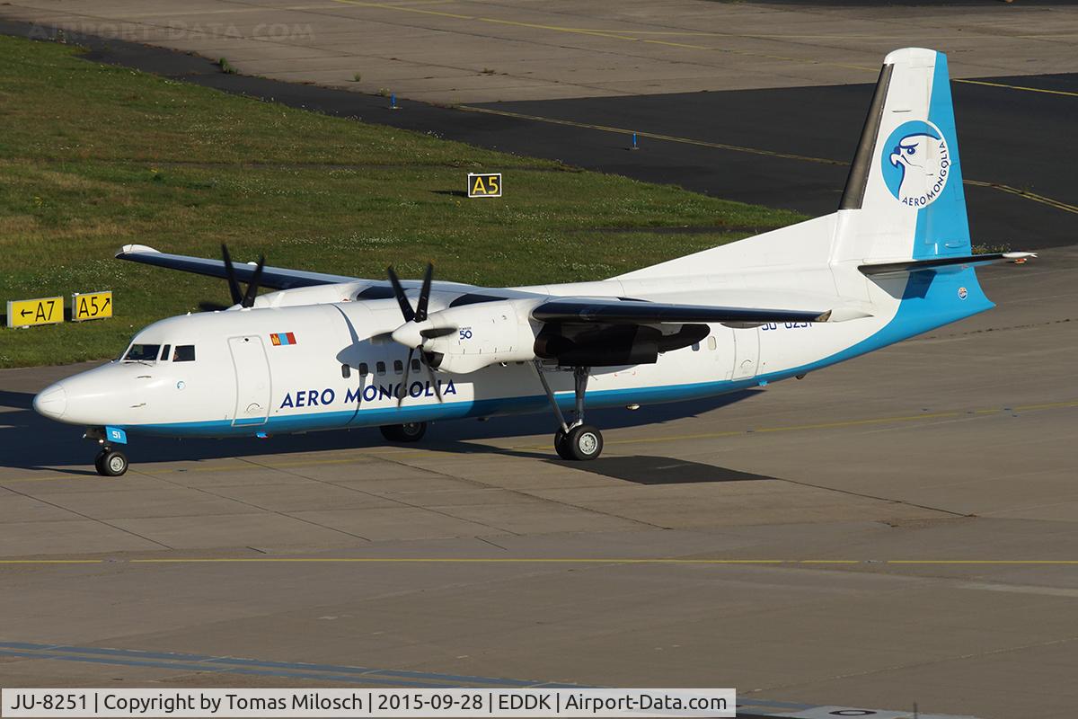 JU-8251, 1992 Fokker 50 C/N 20251, 