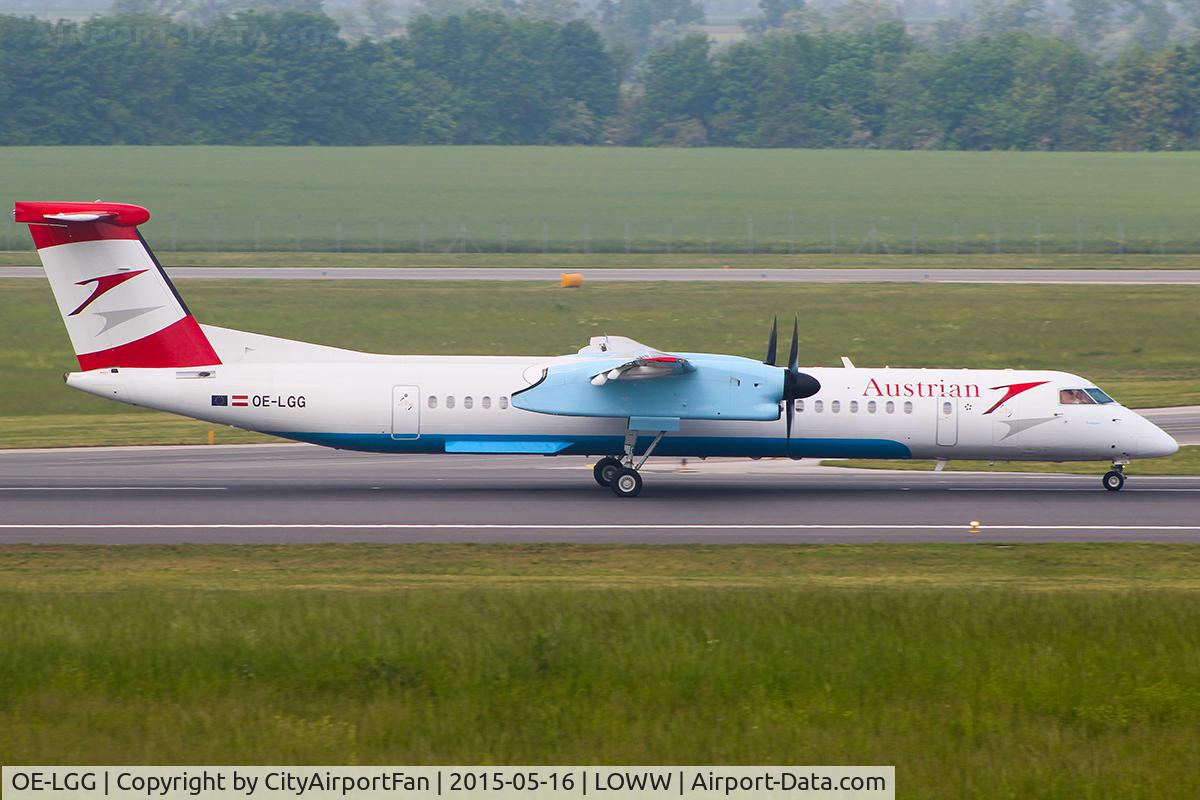 OE-LGG, 2002 De Havilland Canada DHC-8-402Q Dash 8 C/N 4074, Austrian Airlines (AUA/OS)