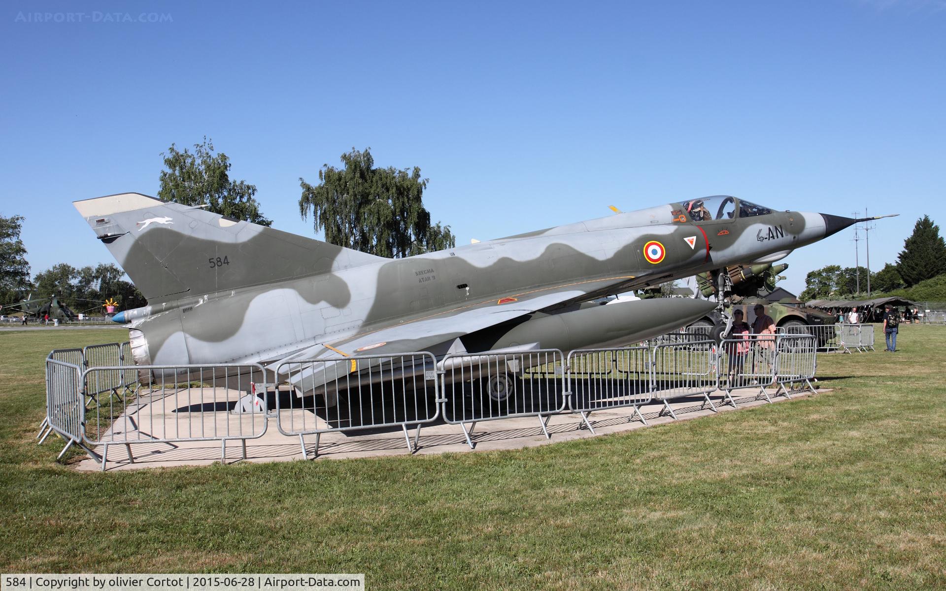 584, Dassault Mirage IIIE C/N 584, 2015 airshow