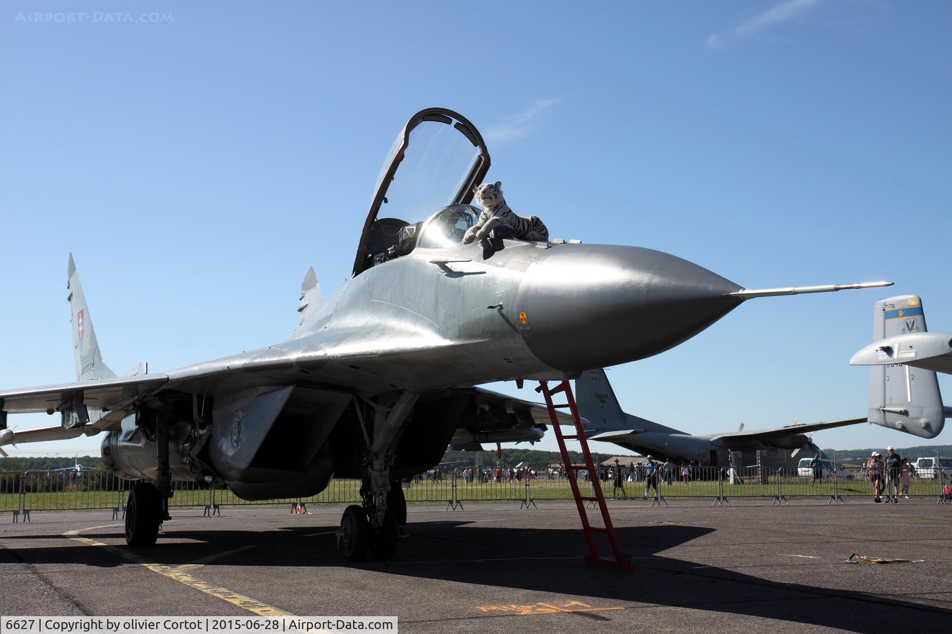 6627, Mikoyan-Gurevich MiG-29AS C/N 2960536066, Tiger spirit !