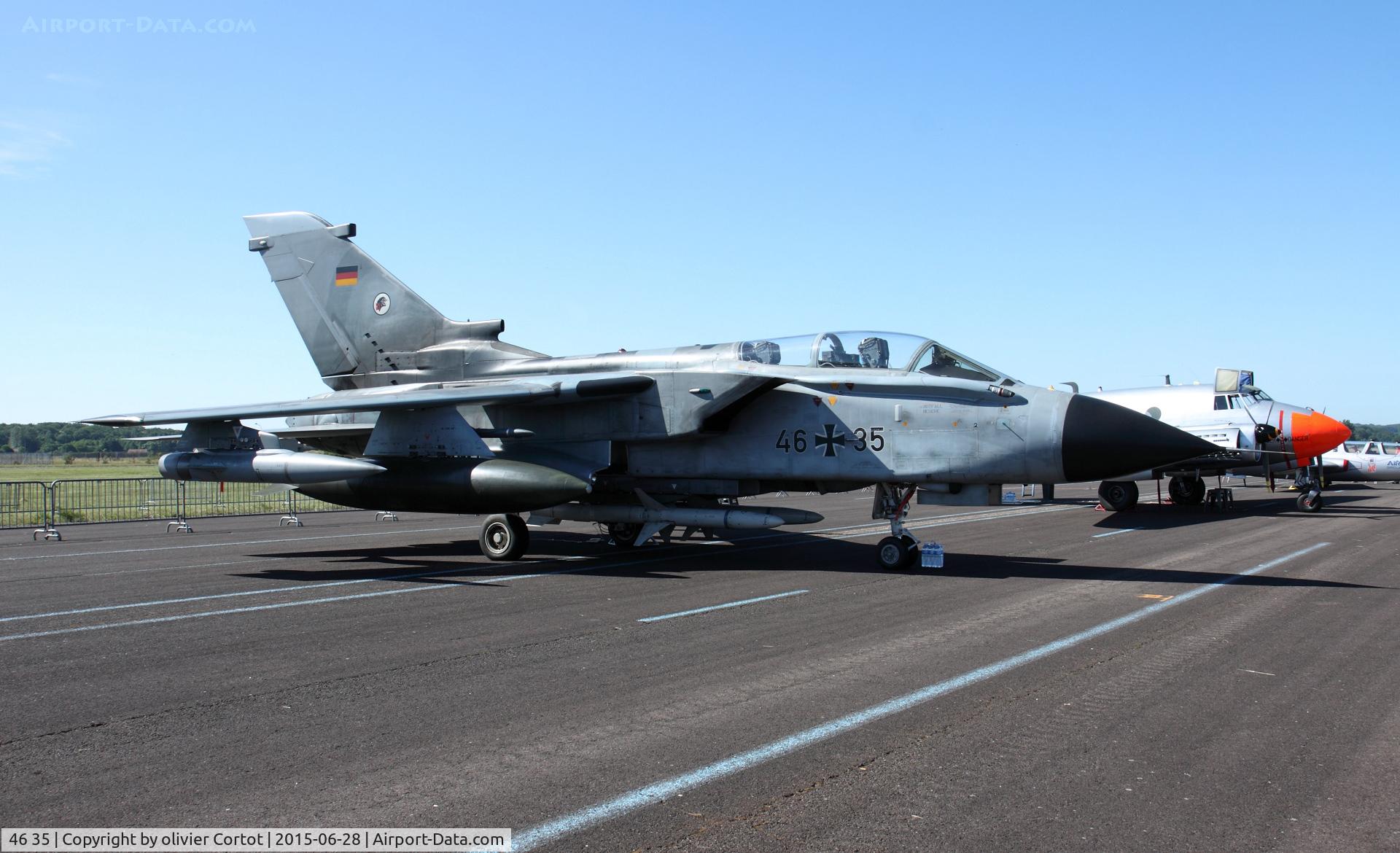 46 35, Panavia Tornado ECR C/N 848/GS268/4335, Luxeuil airshow 2015
