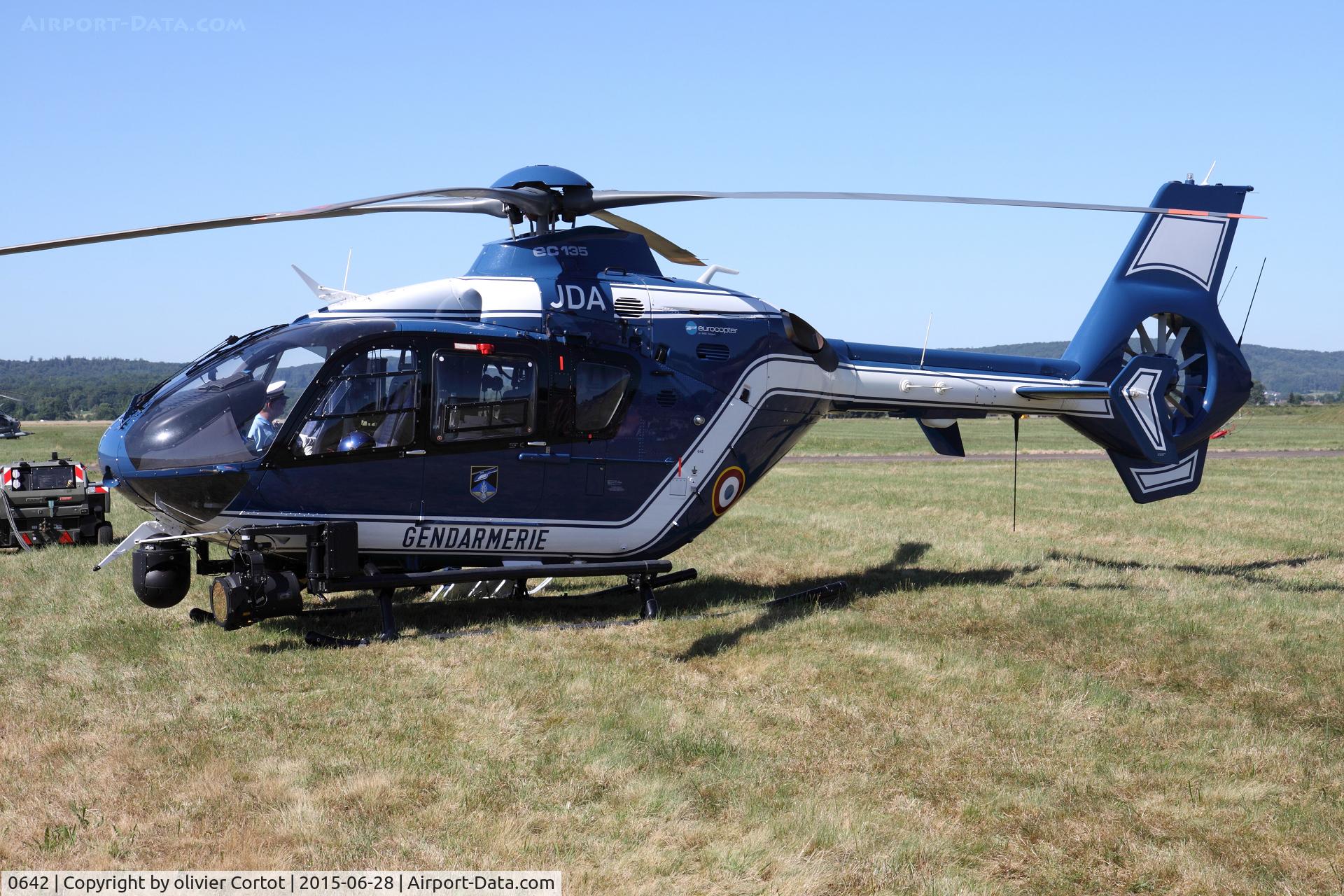 0642, 2008 Eurocopter EC-135T-2 C/N 0642, Luxeuil airshow 2015