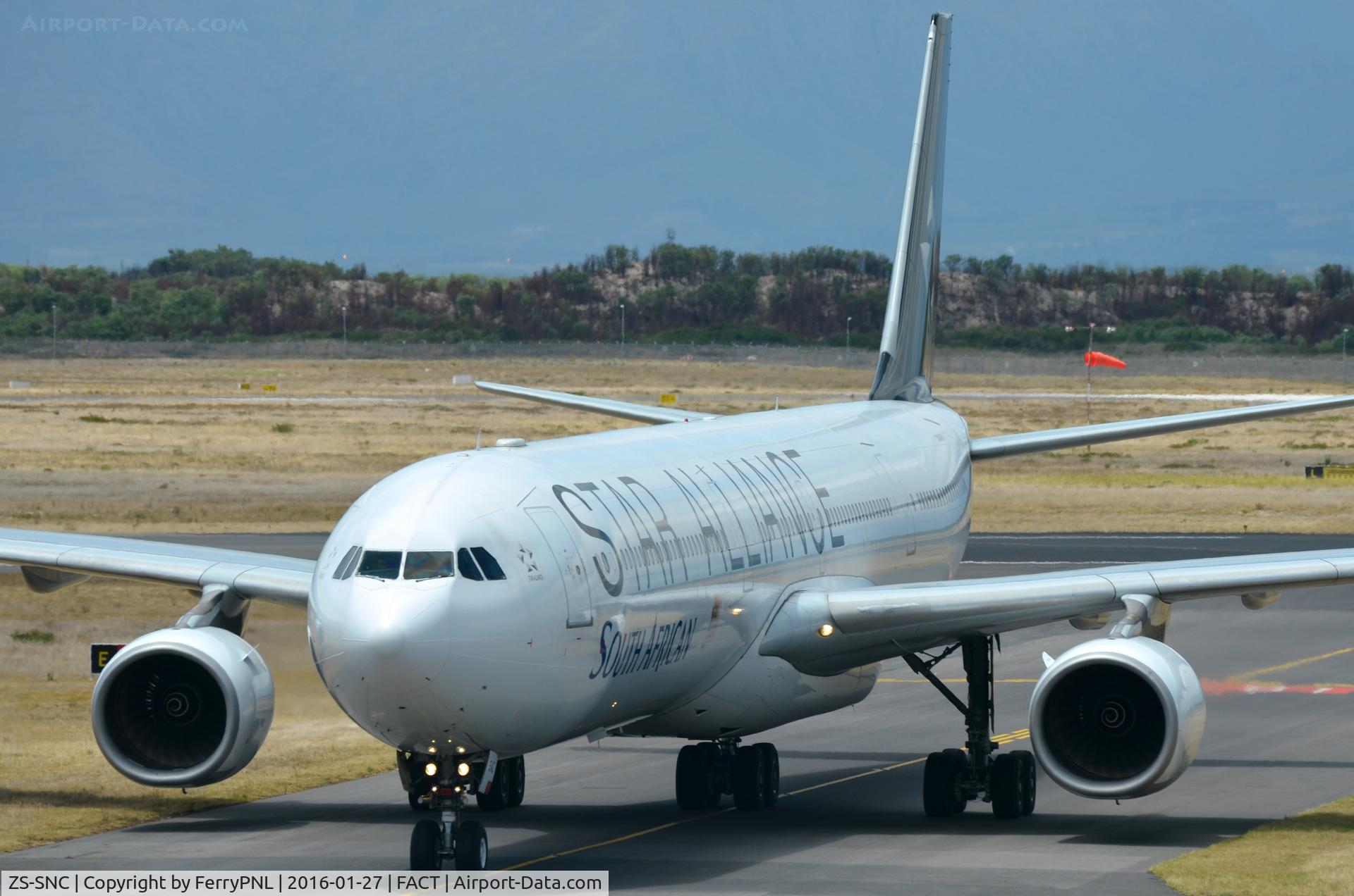 ZS-SNC, 2003 Airbus A340-642 C/N 426, SA A346 in Star Alliance c/s