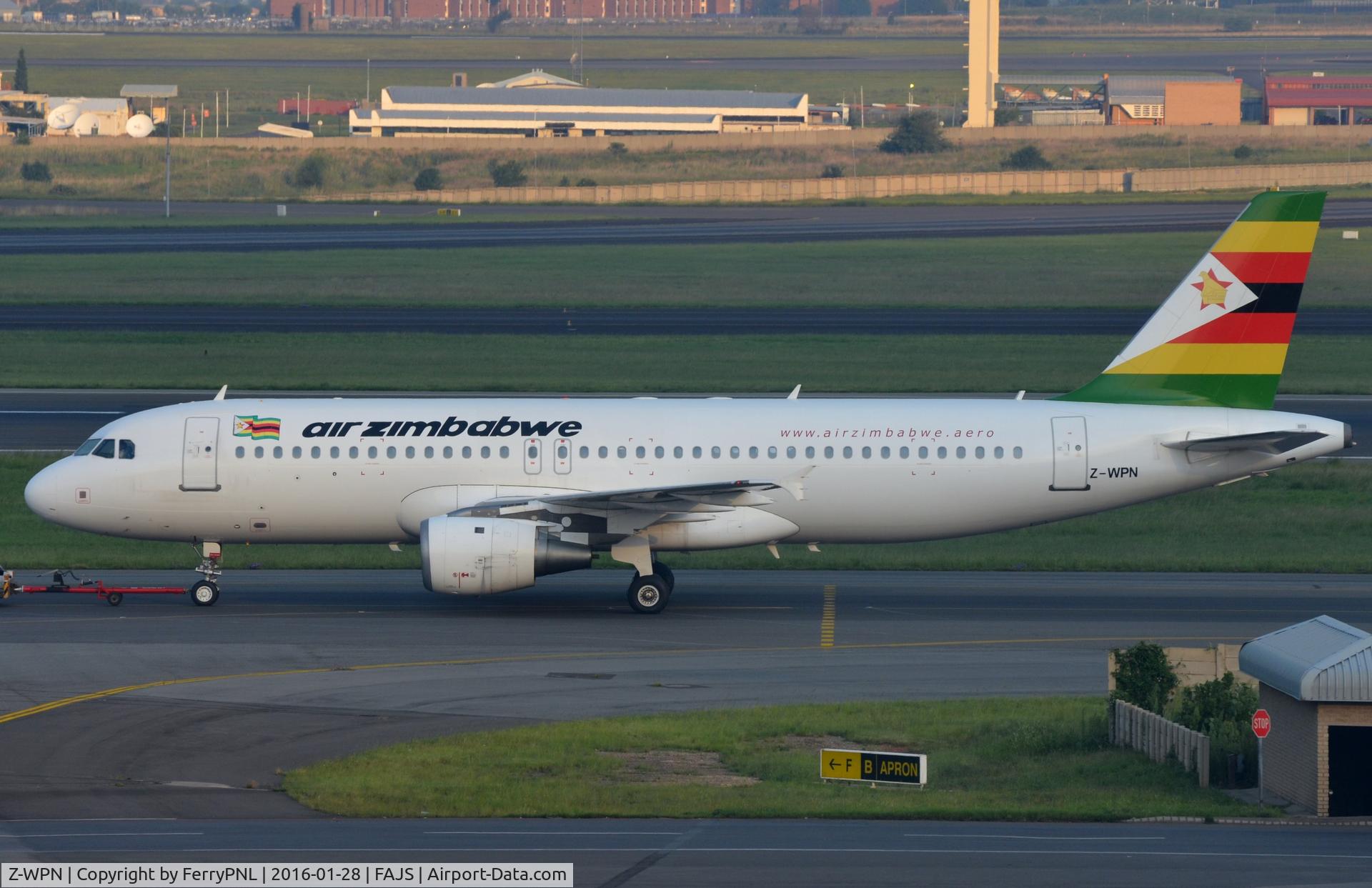 Z-WPN, 2003 Airbus A320-211 C/N 1973, Zimbabwe A320