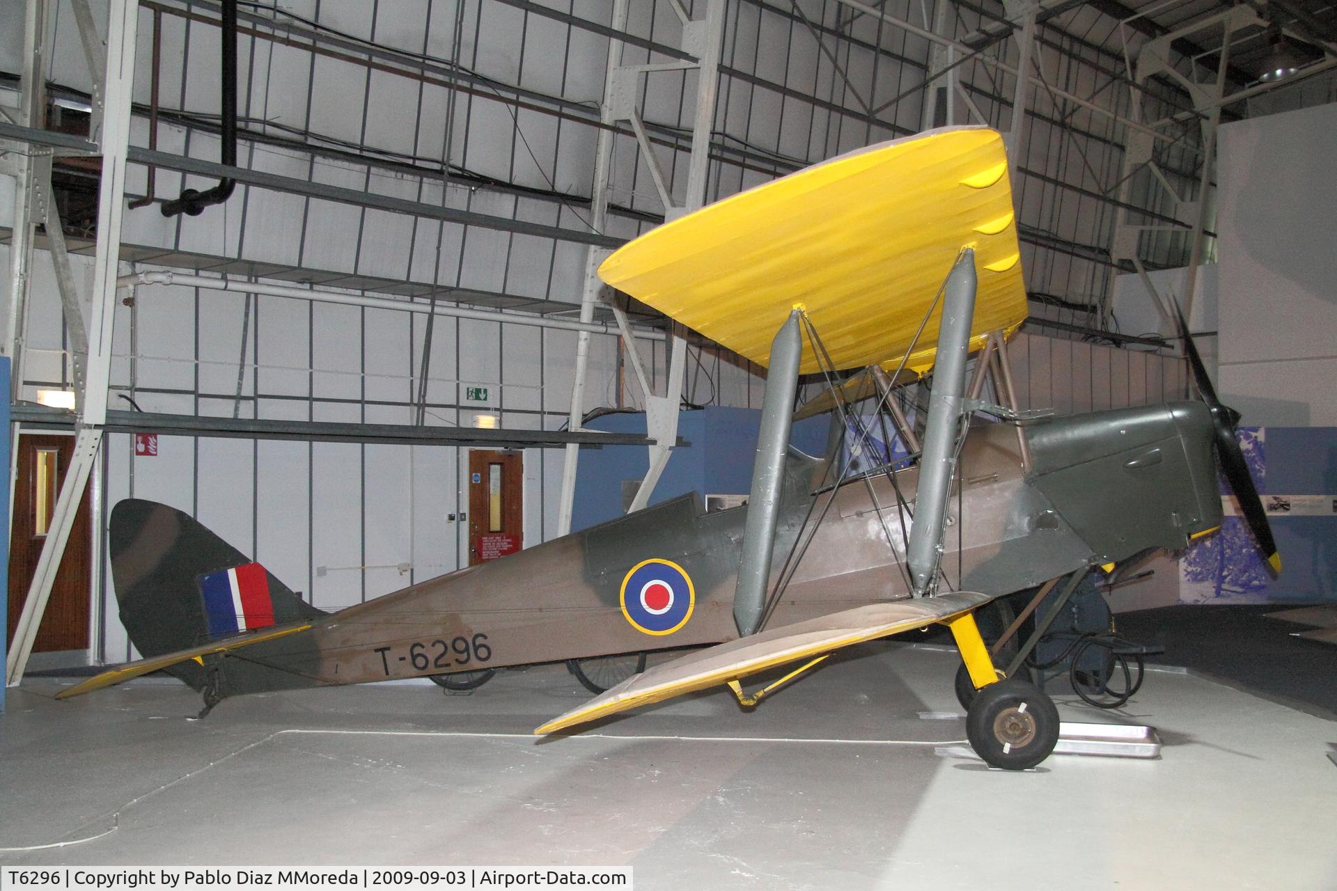 T6296, De Havilland DH-82A Tiger Moth II C/N 84711, Taken on early September 2009