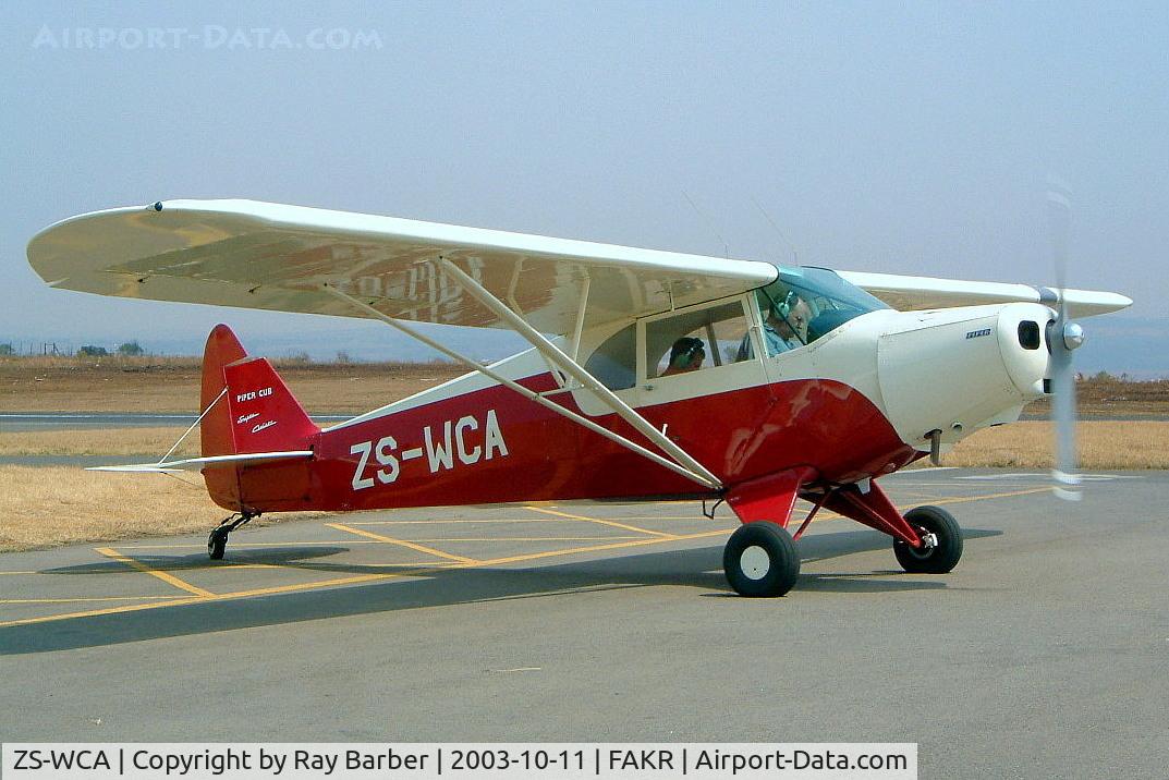 ZS-WCA, 1947 Piper PA-12 Super Cruiser C/N 12-1399, Piper PA-12 Super Cruiser [12-1399] Krugersdorp-Oatlands~ZS 11/10/2003