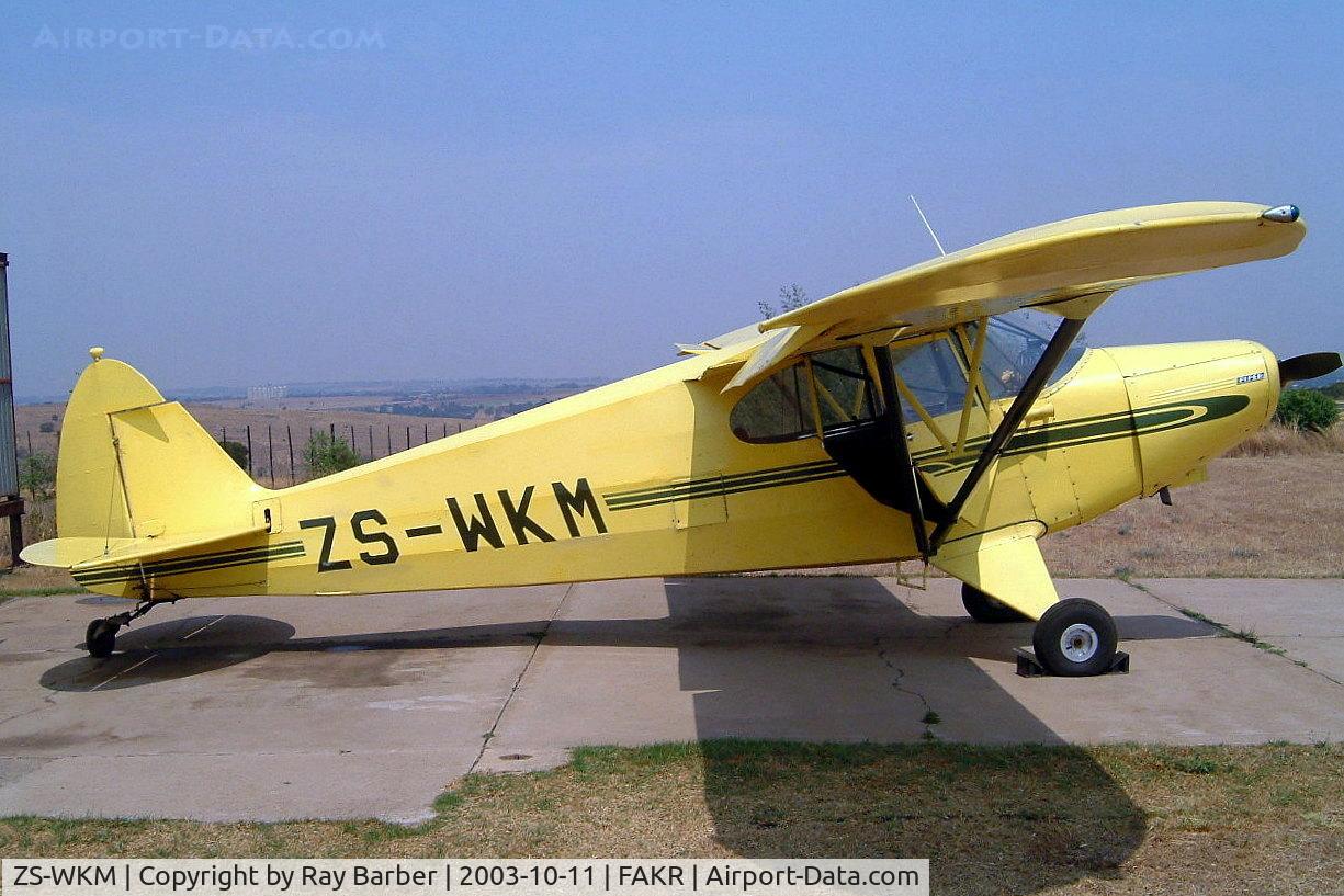 ZS-WKM, 1947 Piper PA-12 Super Cruiser C/N 12-1119, Piper PA-12 Super Cruiser [12-1119] Krugersdorp-Oatlands~ZS 11/10/2003