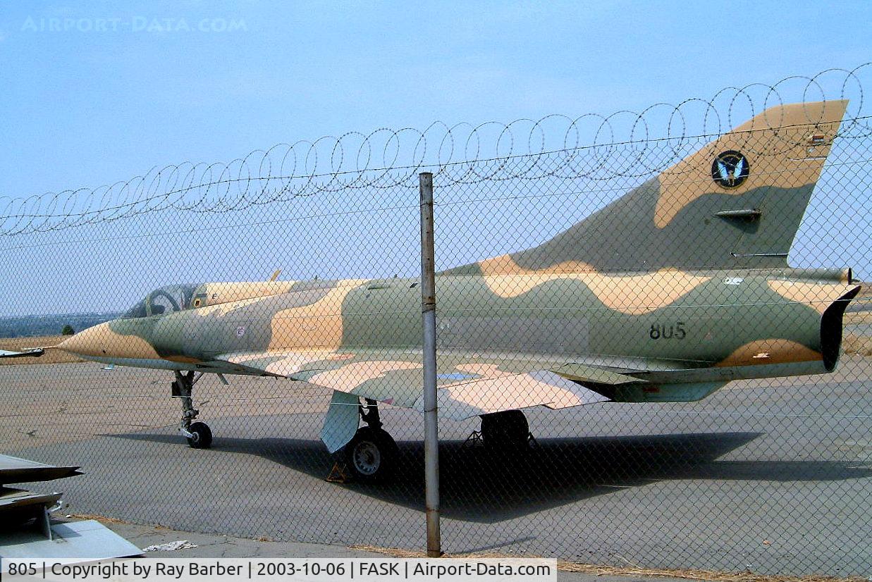 805, Dassault Mirage IIICZ C/N 158, Dassault Mirage III CZ [158] (South African Air Force) Swartkop~ZS 06/10/2003