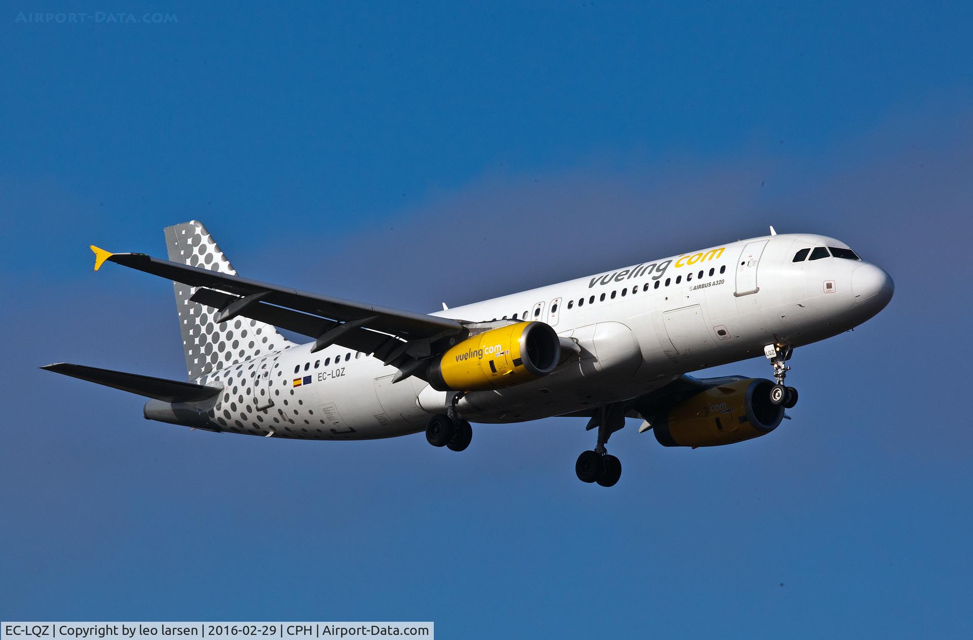 EC-LQZ, 2003 Airbus A320-232 C/N 1933, Copenhagen 29.2.16