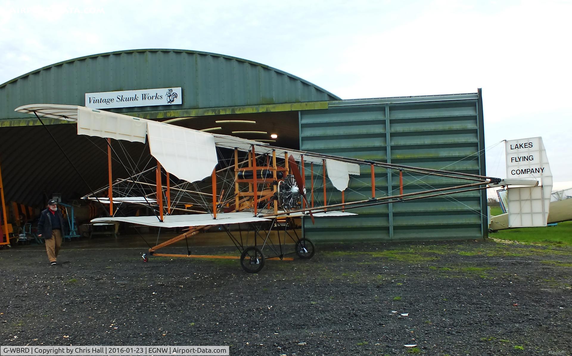G-WBRD, 2015 Avro Curtiss 1911 Waterbird replica C/N RHC1, Lakes Flying Company Waterbird Seaplane Replica at Wickenby
