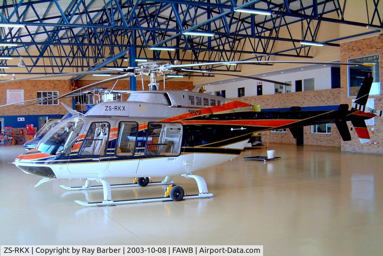 ZS-RKX, 2001 Bell 407 C/N 53501, Bell 407 [53501] Pretoria-Wonderboom~ZS 08/10/2003