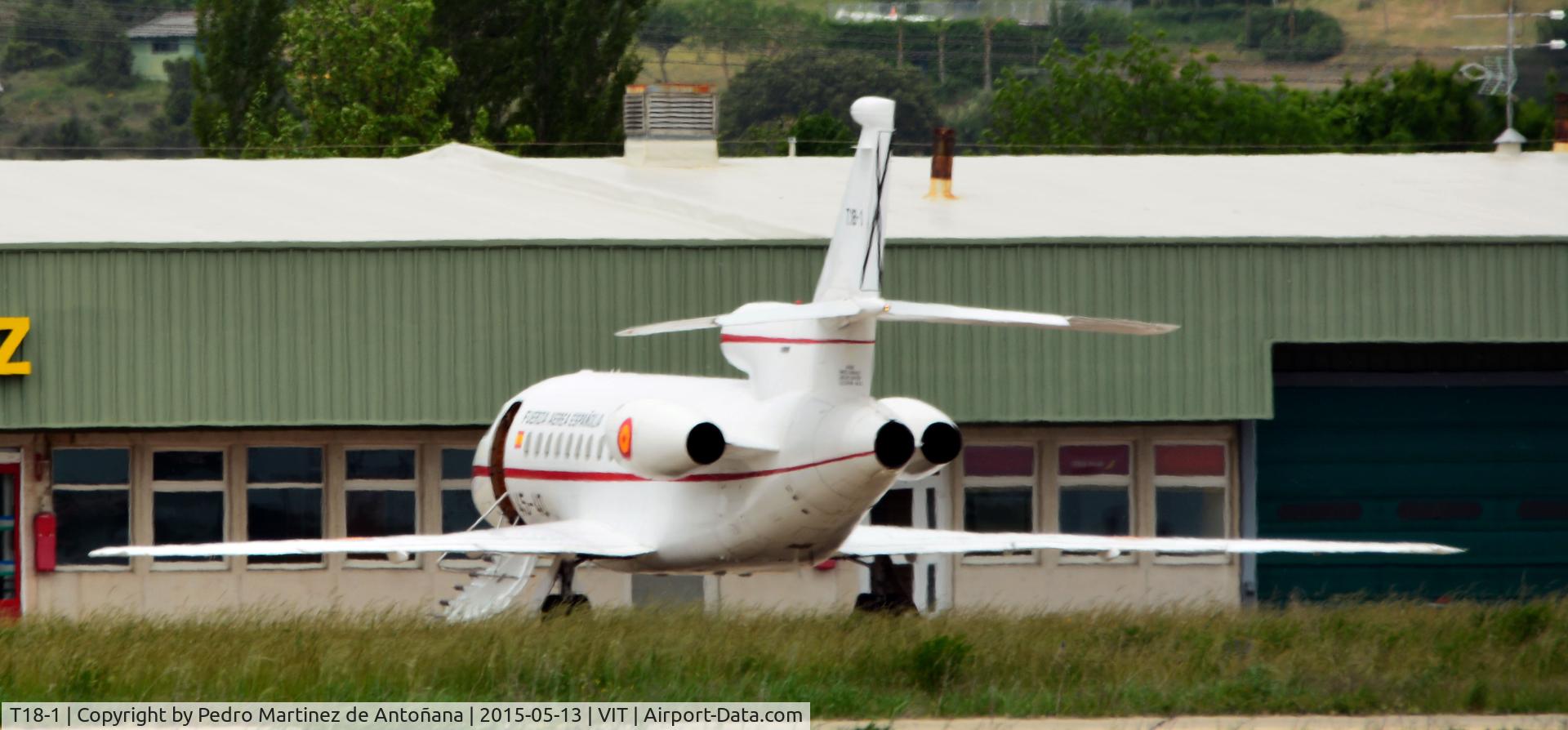 T18-1, 1987 Dassault Falcon 900 C/N 38, Foronda - Vitoria-Gasteiz - España