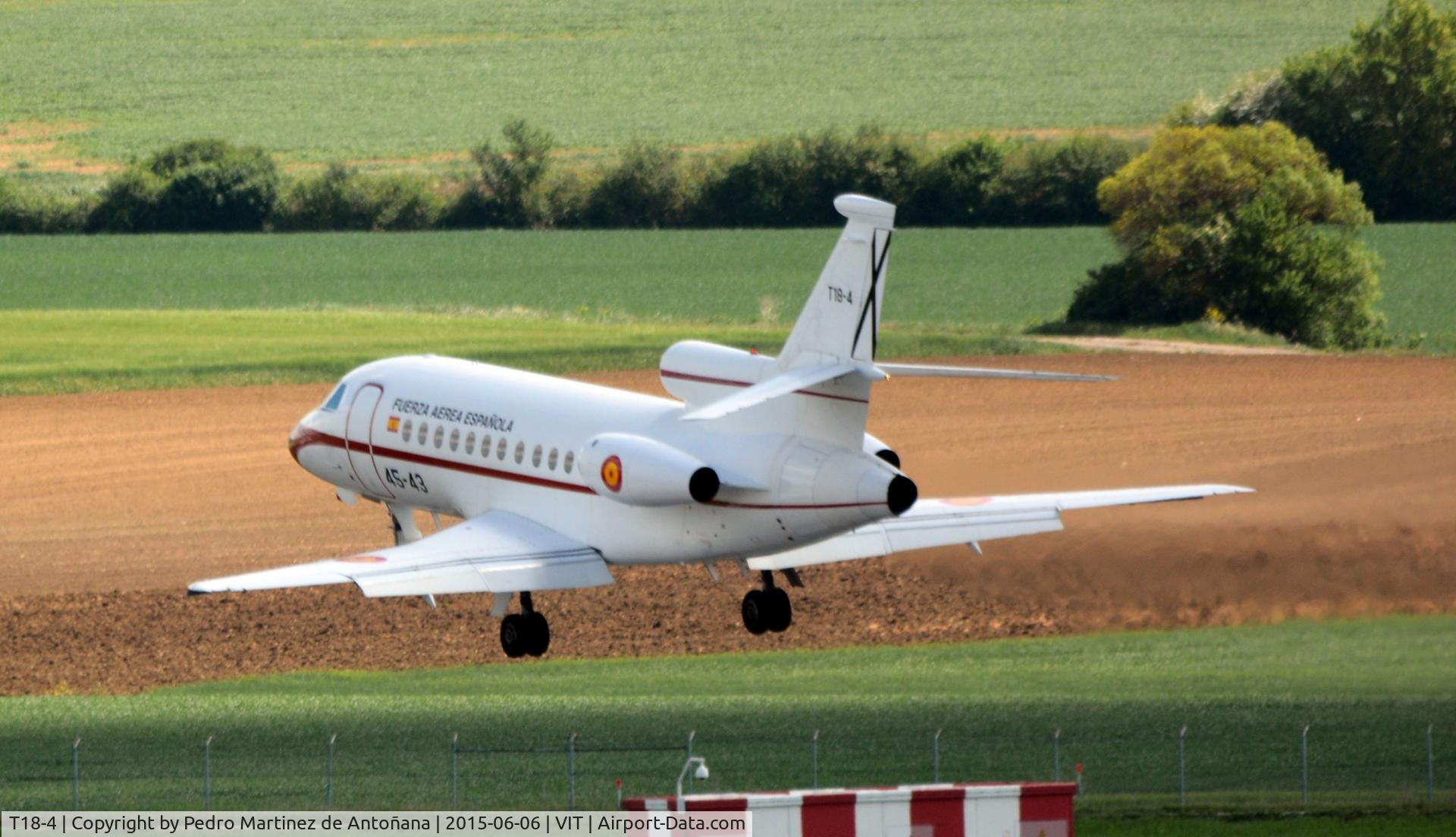 T18-4, 1989 Dassault Falcon 900B C/N 74, Foronda - Vitoria-Gasteiz - España