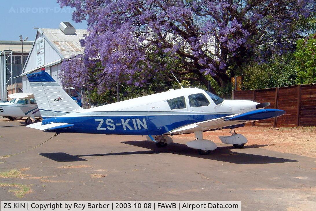 ZS-KIN, 1966 Piper PA-28-180 Cherokee C C/N 28-2981, Piper PA-28-180 Cherokee C [28-2981] Pretoria-Wonderboom~ZS 08/10/2003