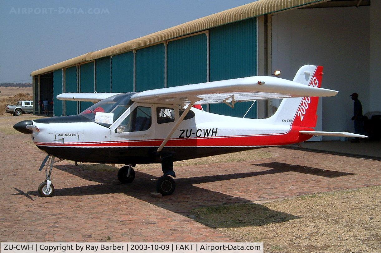 ZU-CWH, 2003 Tecnam P-92 2000RG C/N 037, Tecnam P.92 Echo 2000RG [37] Boschkop-Kitty Hawk~ZS 09/10/2003