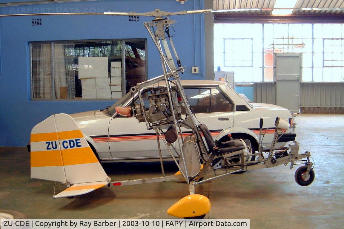 ZU-CDE, 1999 Terblanche TNT Mk.1 C/N AMT1/99, Terblanche TNT Mk.1 [AMT 1/99] Parys~ZS 10/10/2003