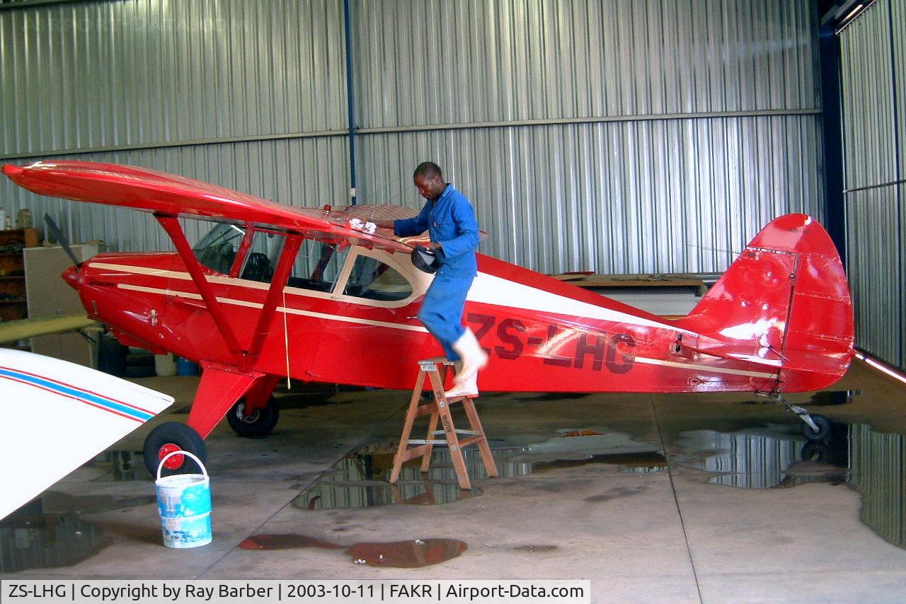 ZS-LHG, Piper PA-20 Pacer C/N 20-354, Piper PA-20 Pacer [20-354] Krugersdorp-Oatlands~ZS 11/10/2003