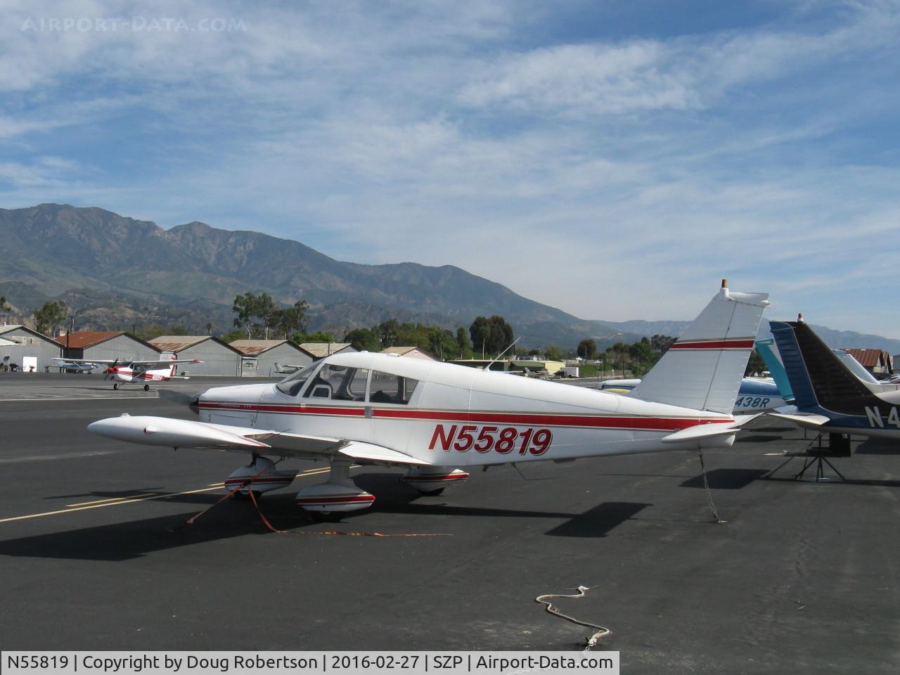 N55819, 1965 Piper PA-28-235 Cherokee C/N 28-10609, 1965 Piper PA-28-235 CHEROKEE, Lycoming O-540-B4B5 235 Hp