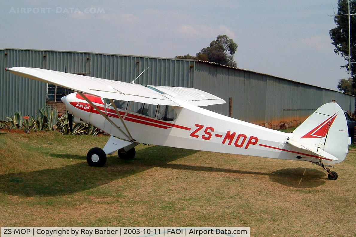 ZS-MOP, Piper PA-18A 150 Super Cub C/N 187207, Piper PA-18-150 Super Cub [18-7207] Orient~ZS 11/10/2003