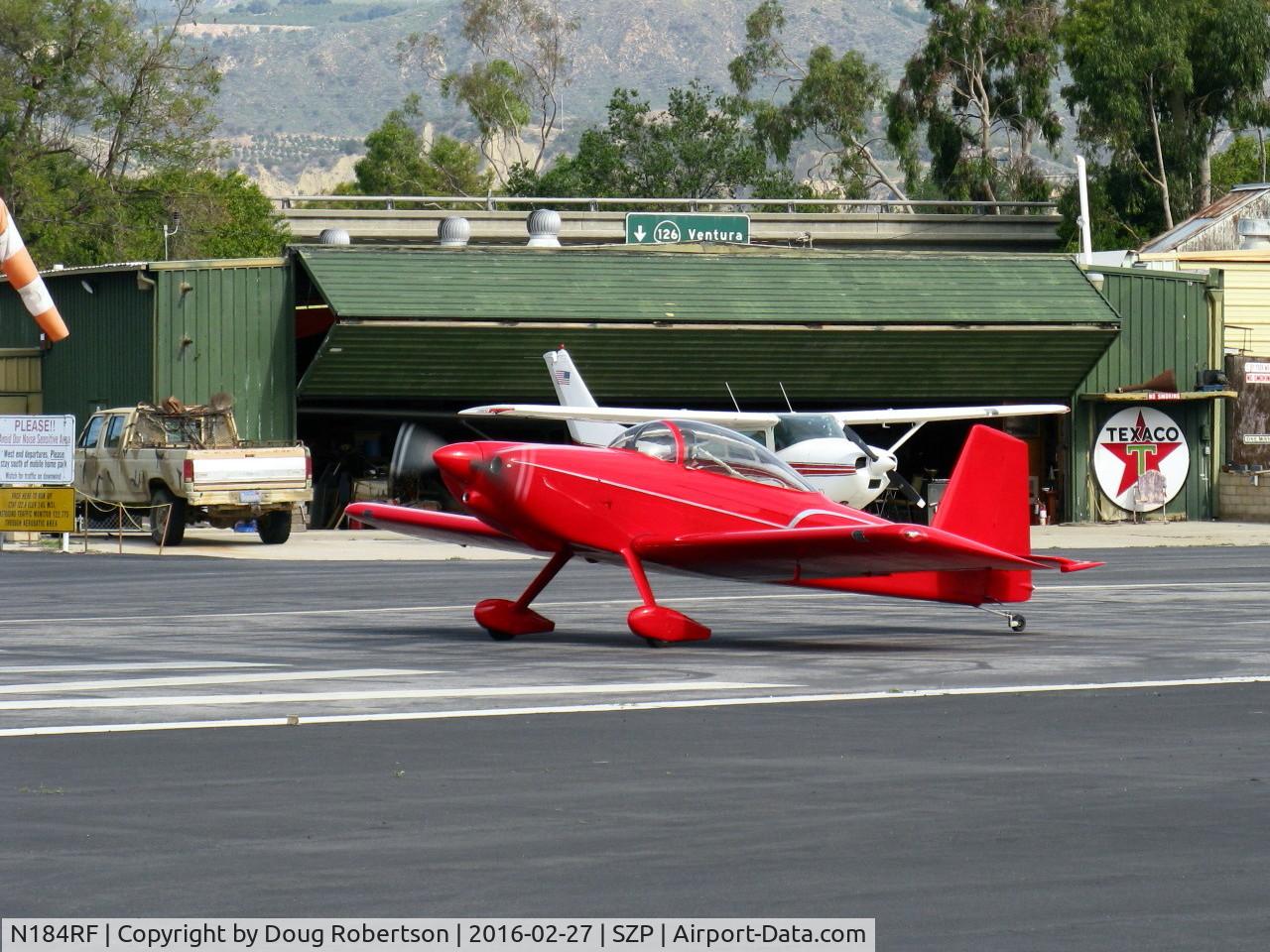 N184RF, 2003 Vans RV-8 C/N 80122, 2003 Findly VAN's RV-8, Lycoming IO-360, takeoff roll Rwy 22