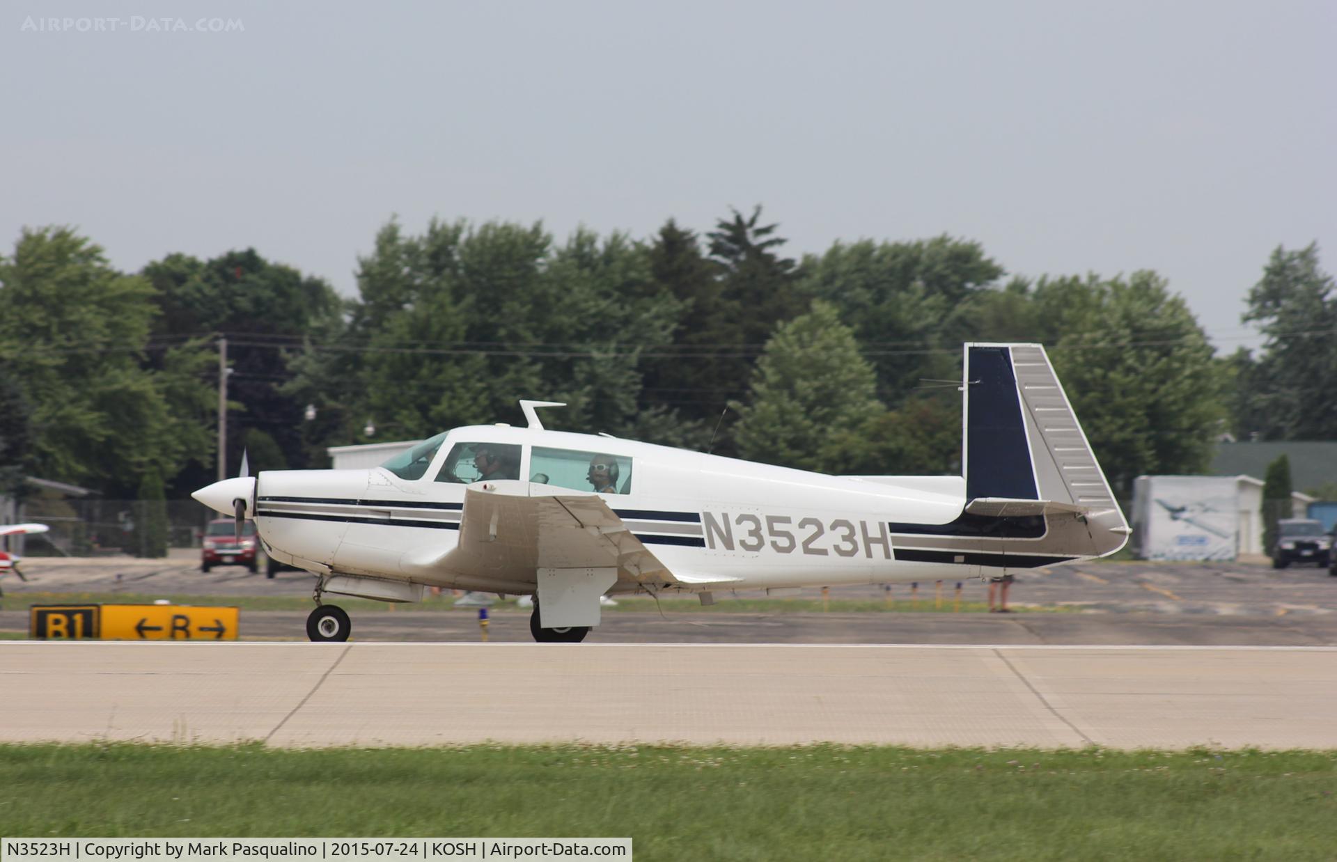 N3523H, 1976 Mooney M20F Executive C/N 22-1434, Mooney M20F