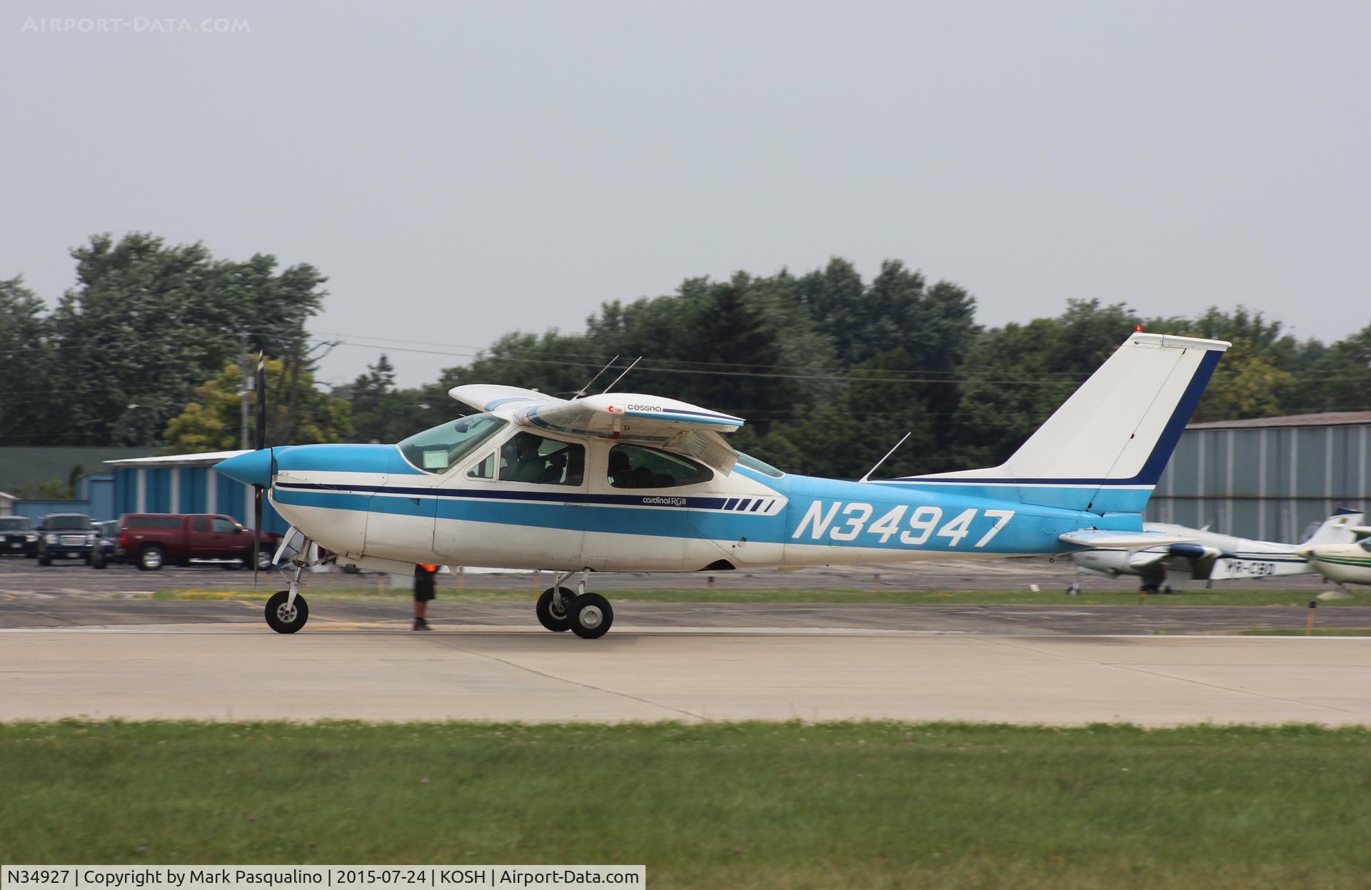 N34927, 1974 Cessna 177B Cardinal C/N 17702094, Cessna 177B