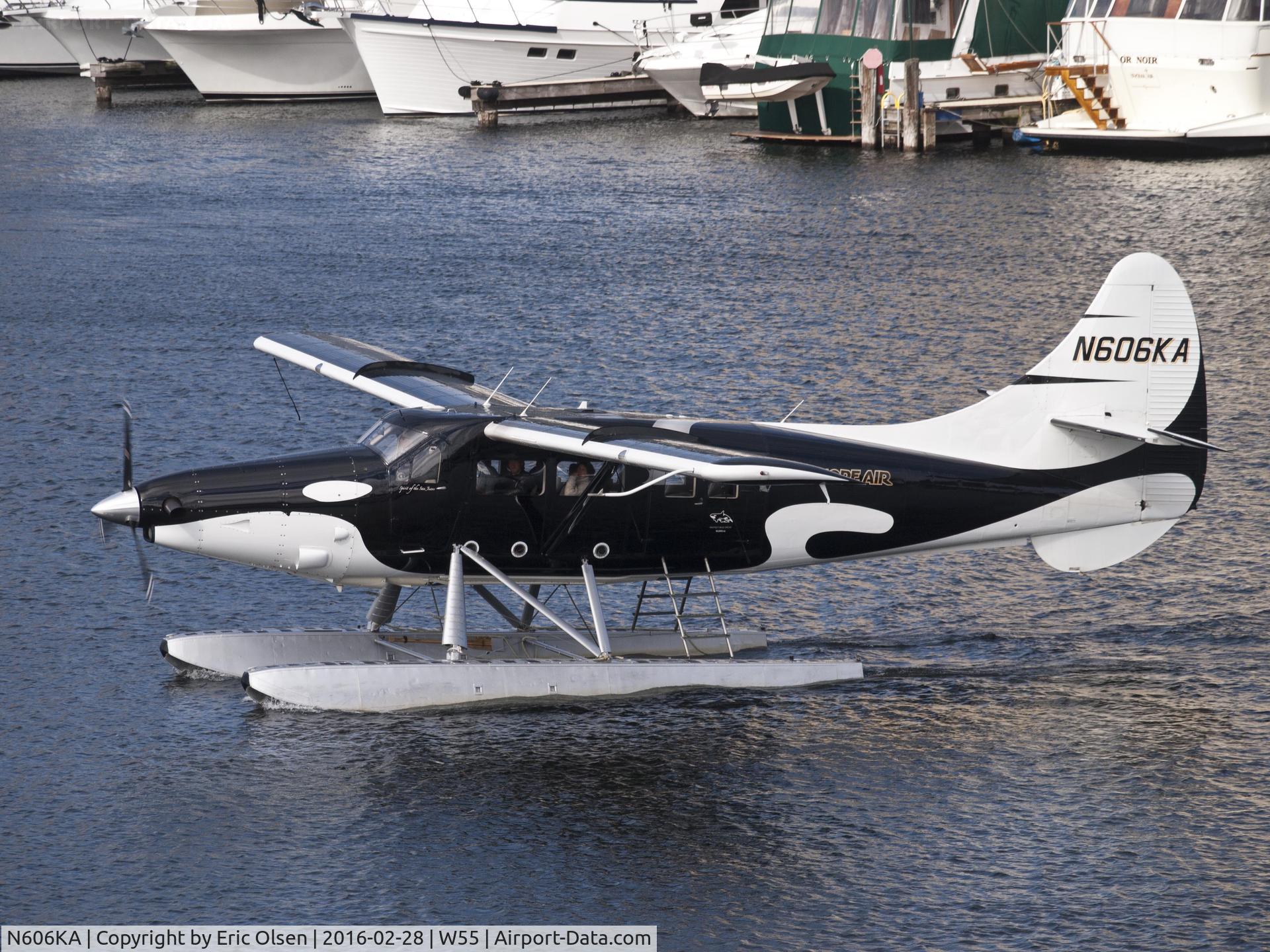 N606KA, 1954 De Havilland Canada DHC-3 Turbo Otter Otter C/N 37, Wild Orca on Lake Union