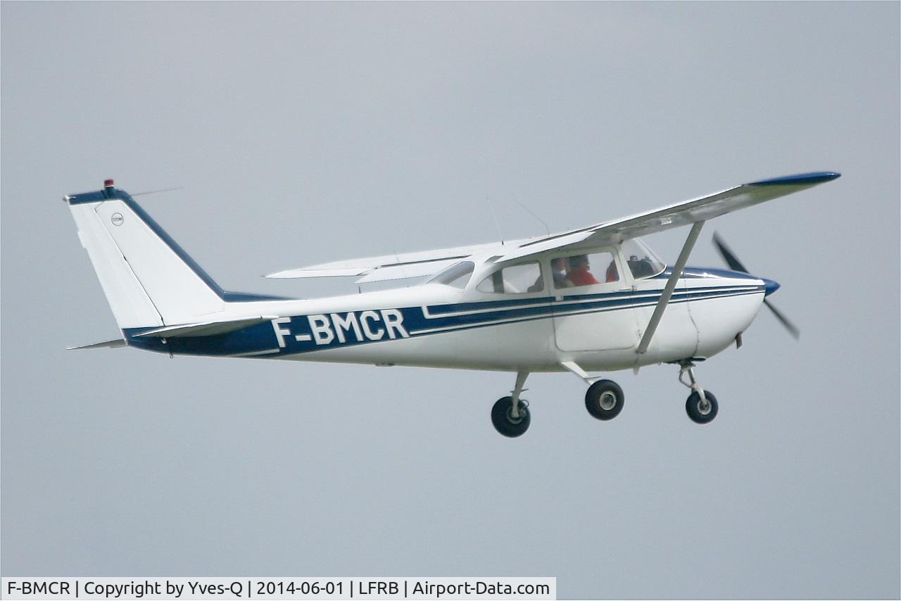 F-BMCR, 1963 Reims F172E Skyhawk C/N 0062, Reims F172E Skyhawk, Take off rwy 07R, Brest-Bretagne Airport (LFRB-BES)