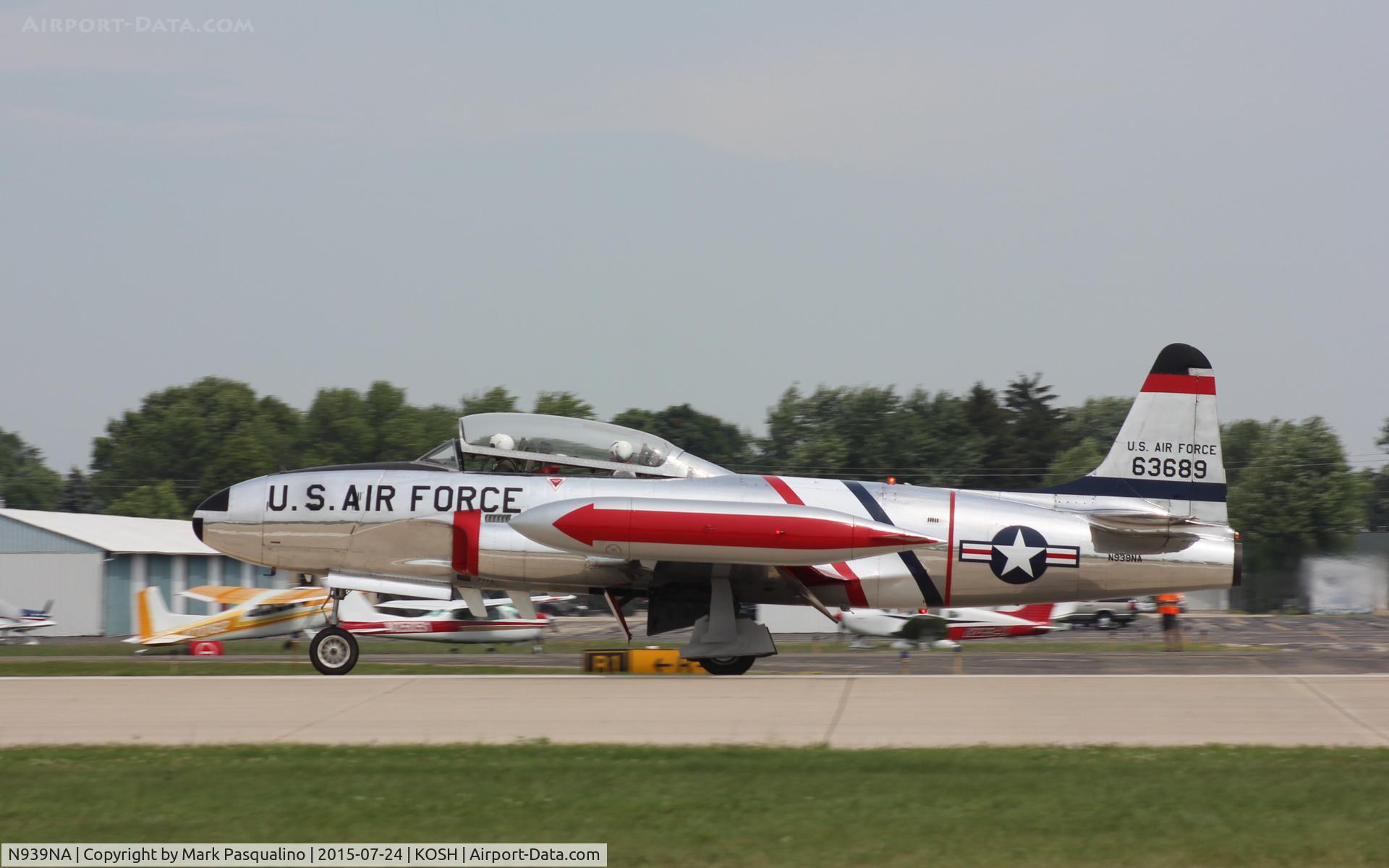 N939NA, 1956 Lockheed T-33A Shooting Star C/N 56-3689, Lockheed T-33A