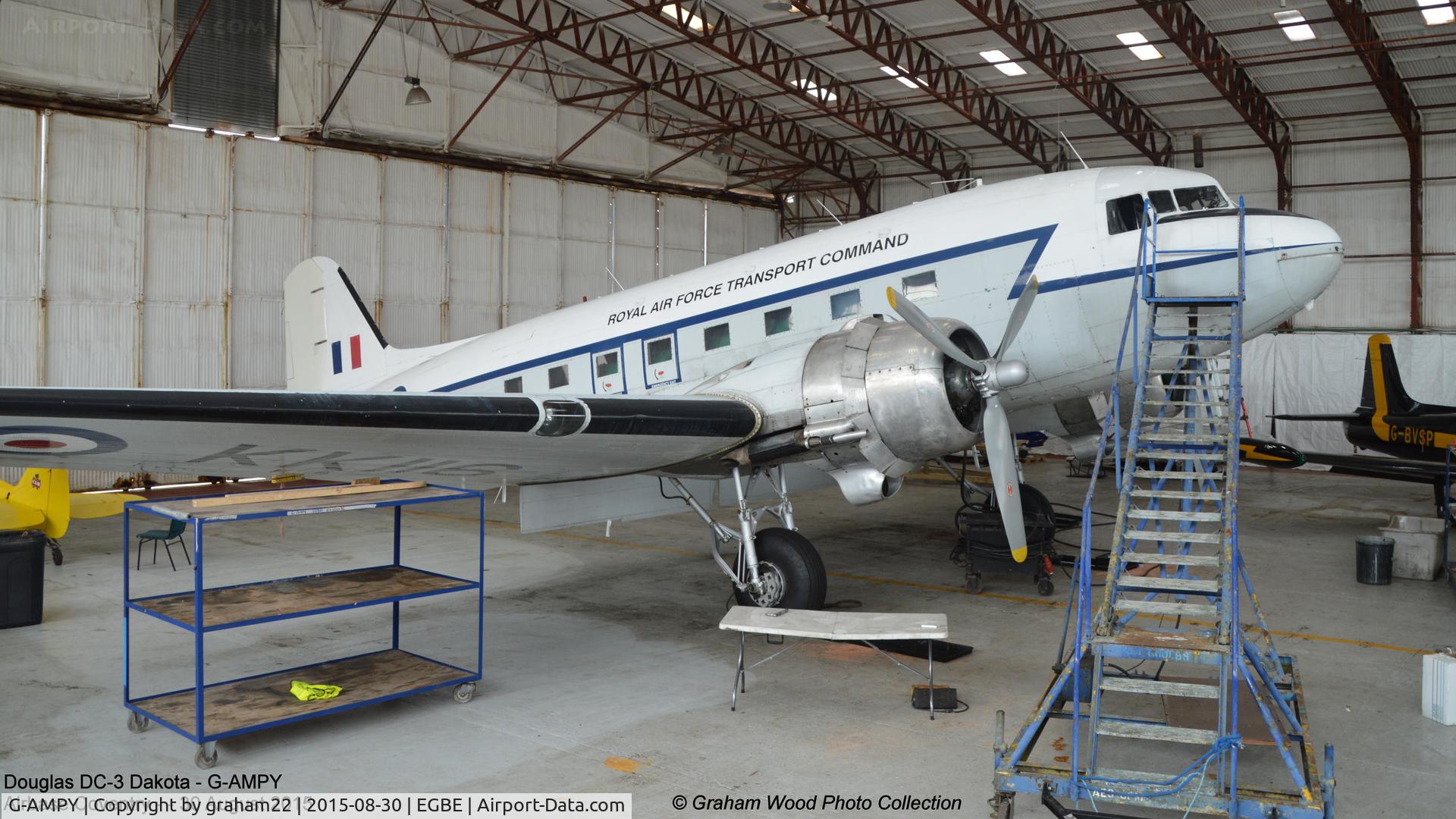 G-AMPY, 1944 Douglas C-47B-15-DK Dakota 4 C/N 26569, Airbase Coventry