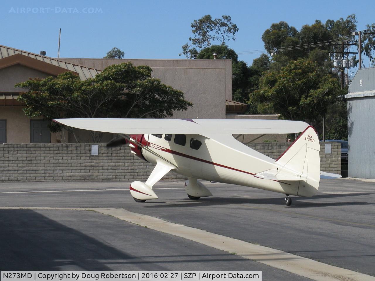 N273MD, 2008 Dickenson Howard DGA-21 (Replicate) C/N 001, 2008 Dickenson Howard DGA-21 