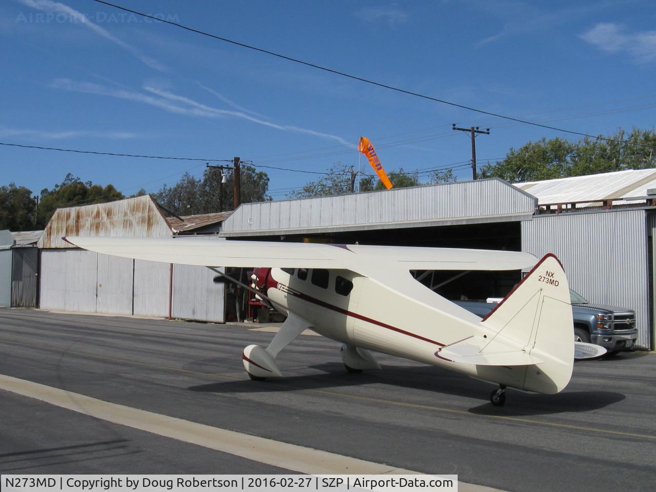 N273MD, 2008 Dickenson Howard DGA-21 (Replicate) C/N 001, 2008 Dickenson Howard DGA-21 