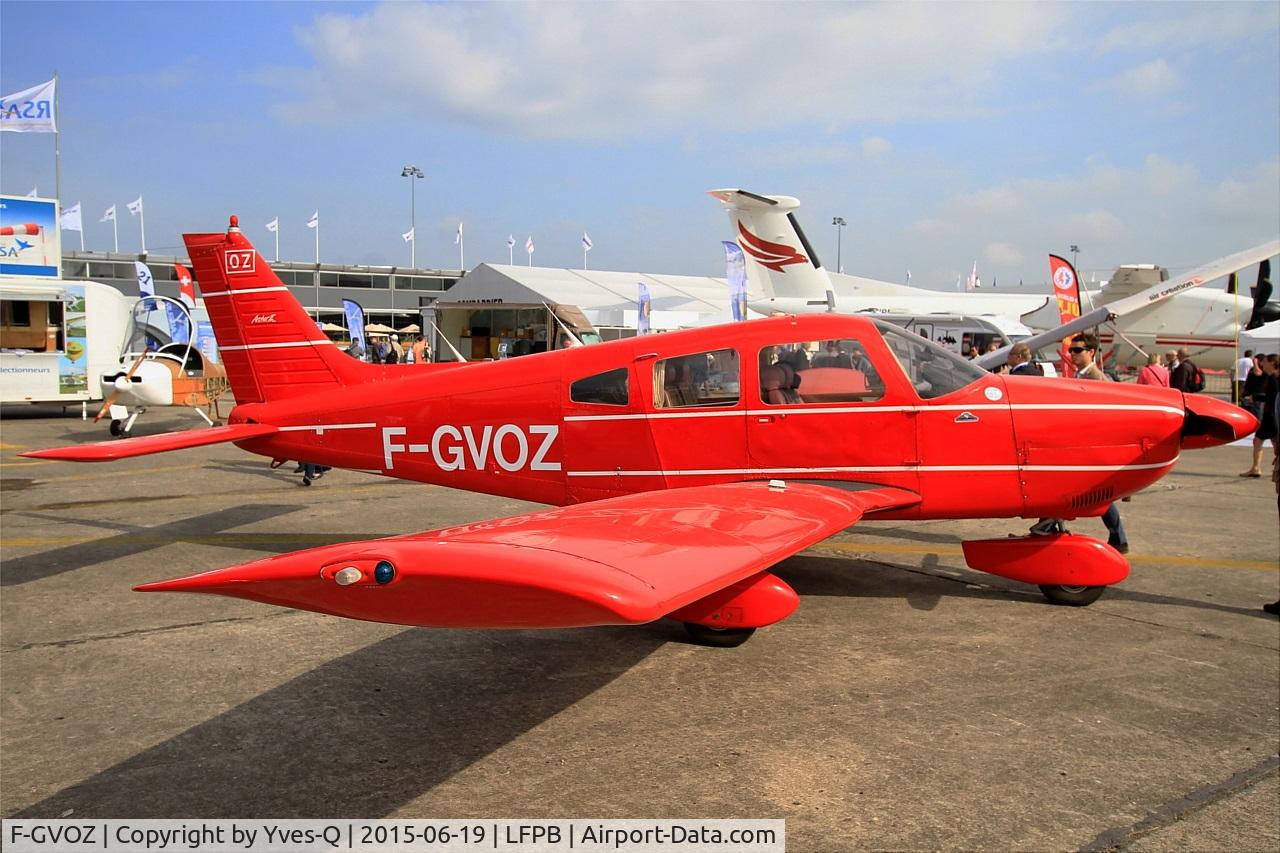 F-GVOZ, Piper PA-28-181 Archer C/N 2890061, Piper PA-28-181 Archer, Static display, Paris-Le Bourget (LFPB-LBG) Air show 2015