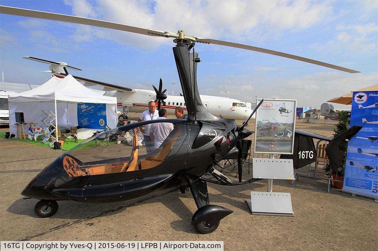 16TG, ELA Aviacion ELA-10 Eclipse C/N 02154311014, ELA Aviacion 10 Eclipse Displayed at Paris-Le Bourget (LFPB-LBG) Air show 2015