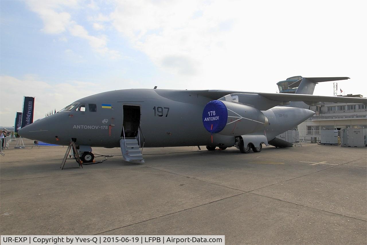 UR-EXP, 2015 Antonov An-178 C/N 178/01-01, Antonov An-178, Static display, Paris-Le Bourget (LFPB-LBG) Air show 2015