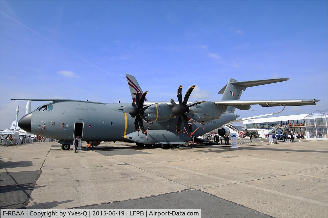 F-RBAA, 2013 Airbus A400M Atlas C/N 007, Airbus Military A400M Atlas, Static display, Paris-Le Bourget (LFPB-LBG) Air show 2015