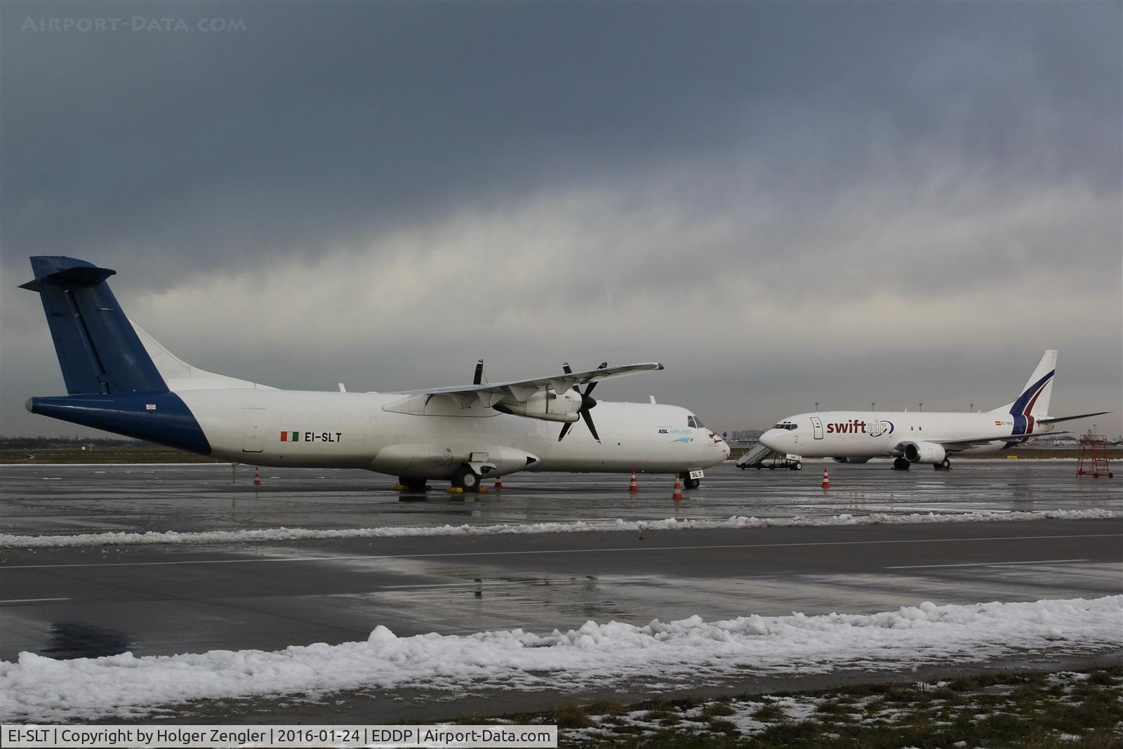 EI-SLT, 1994 ATR 72-201 C/N 389, Sunday rest on wet snow.....