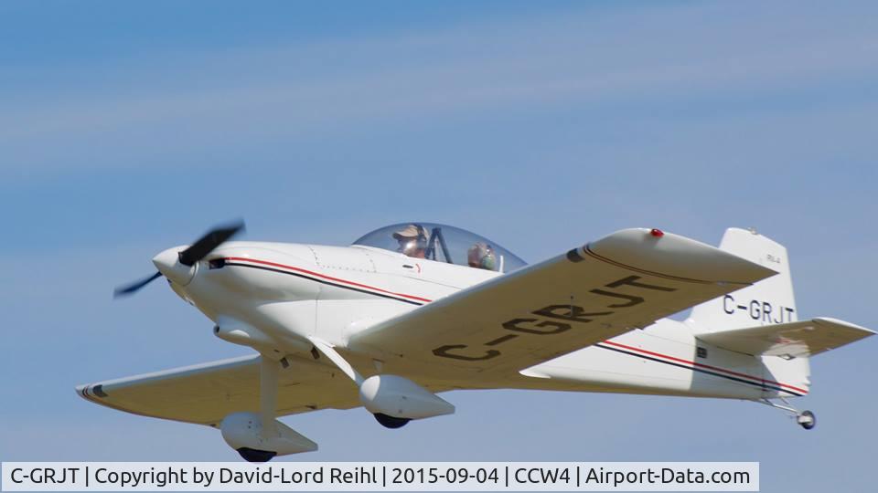 C-GRJT, 2000 Vans RV-4 C/N 1299, Highspeed Pass at Stanley (CCW4) Nova Scotia on Sep 04 2015.